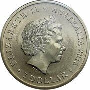 1 Dollar - Elizabeth II 4th Portrait - Letters From Home obverse image