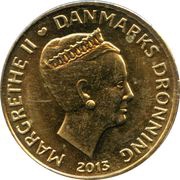 20 Kroner - Margrethe II 5th portrait obverse image