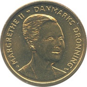 20 Kroner - Margrethe II Queen Margrethe II obverse image