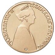 20 Kroner - Margrethe II 50th Jubilee obverse image