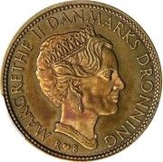 50 Kroner - Margrethe II Pattern obverse image