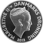 500 Kroner - Margrethe II Niels Bohr - Atomteori obverse image
