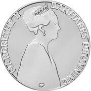 500 Kroner - Margrethe II 50th Jubilee obverse image