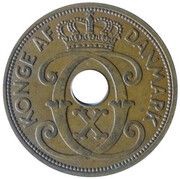 5 Øre - Christian X obverse image