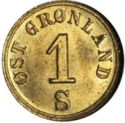 1 Skilling A. Gibbs and Sons obverse image