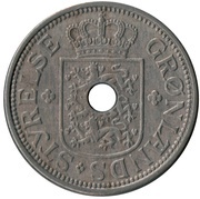 25 Øre - Christian X obverse image