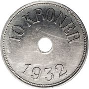 10 Kroner Thule-Kap York reverse image