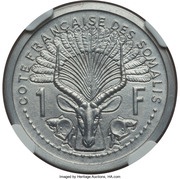 1 Franc Piedfort Essai reverse image