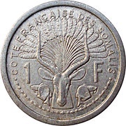 1 Franc reverse image