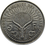 5 Francs reverse image