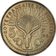 5 Francs Essai reverse image