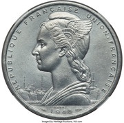 5 Francs Piedfort Essai obverse image