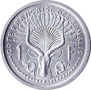 1 Franc reverse image