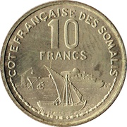 10 Francs reverse image