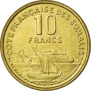 10 Francs Essai reverse image