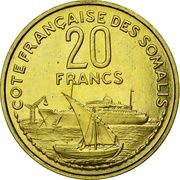 20 Francs Piedfort Essai reverse image