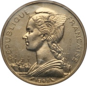 20 Francs Essai obverse image