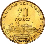 20 Francs reverse image
