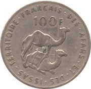 100 Francs reverse image