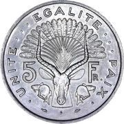 5 Francs reverse image