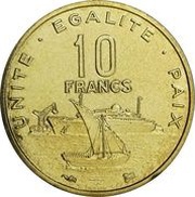 10 Francs reverse image