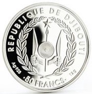 50 Francs Tour de France Cycling Yellow Jersey obverse image
