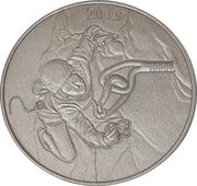 50 Francs Climbing reverse image