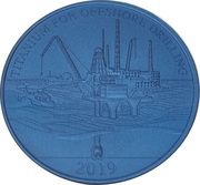 50 Francs Titanium Offshore reverse image