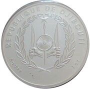 200 Francs Djibouti Antelope obverse image