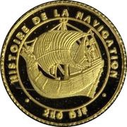 250 Francs Portuguese Ship reverse image