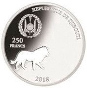 250 Francs Lion obverse image