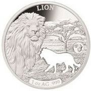 250 Francs Lion, Djibouti, 2018 reverse image