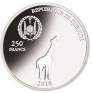 250 Francs Giraffe obverse image
