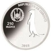 250 Francs Meerkat obverse image