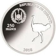 250 Francs Ostrich obverse image