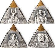 250 Francs The Pyramid Of Khafre obverse image