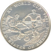 500 Afghanis XV World Cup USA 1994, Afghanistan, 1991 reverse image
