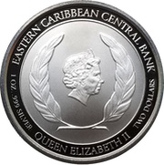 2 Dollars - Elizabeth II Sisserou Parrot obverse image
