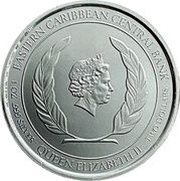 2 Dollars - Elizabeth II Mountain Chicken obverse image