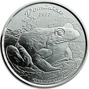 2 Dollars - Elizabeth II Mountain Chicken reverse image