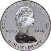 10 Dollars - Elizabeth II Papal Visit obverse image