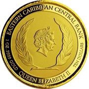 10 Dollars - Elizabeth II Nature Isle; Colourised obverse image