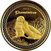 10 Dollars - Elizabeth II Sisserou Parrot reverse image
