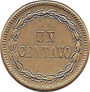 1 Centavo reverse image