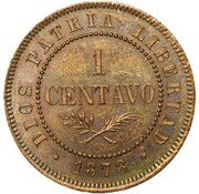 1 Centavo Essai reverse image