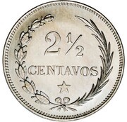 2½ Centavos Essai reverse image