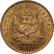 5 Centesimos de Franco obverse image