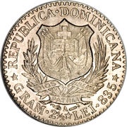 50 Centesimos de Franco obverse image