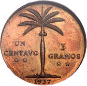 1 Centavo reverse image
