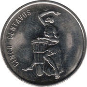 5 Centavos reverse image